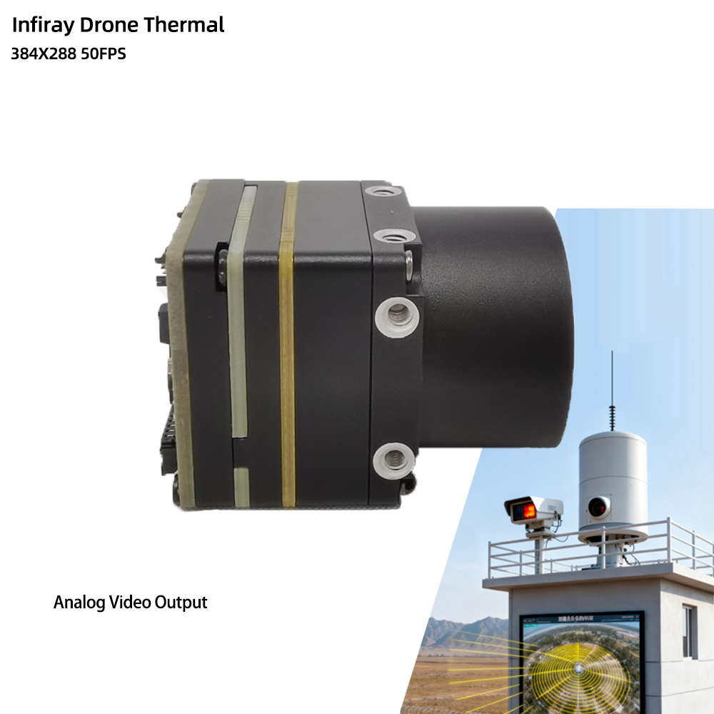 Drone Thermal Imaging - Iray IR-Kameramodul 60Hz Wärmebildkamera 384x288 9,1mm