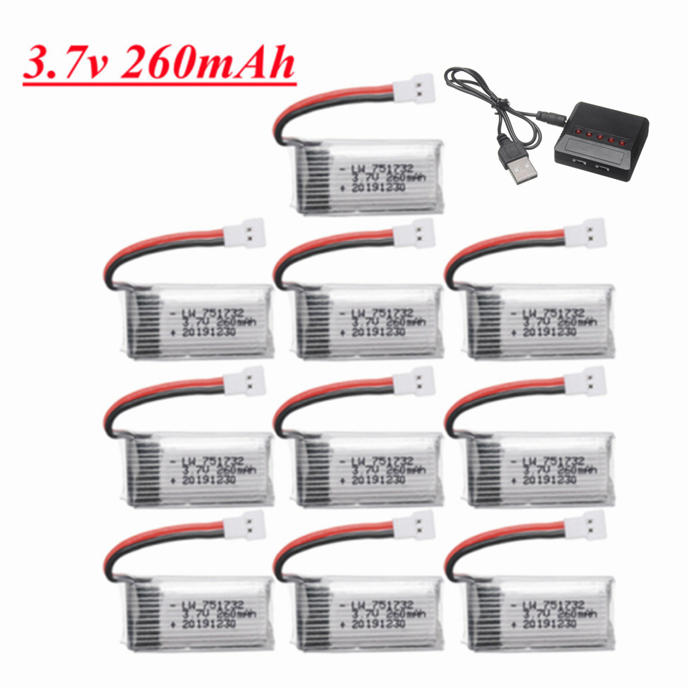 Eachine Drone E010 - H8 H36 Batterie 3,7 V 260