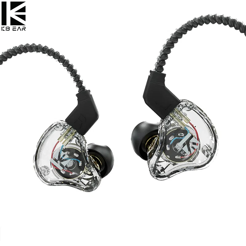 Eachine Drone E010 - KBEAR KS1 In-Ear-Monitor-Kopfhörer mit Dual-Magnetkreislauf, dynamischer