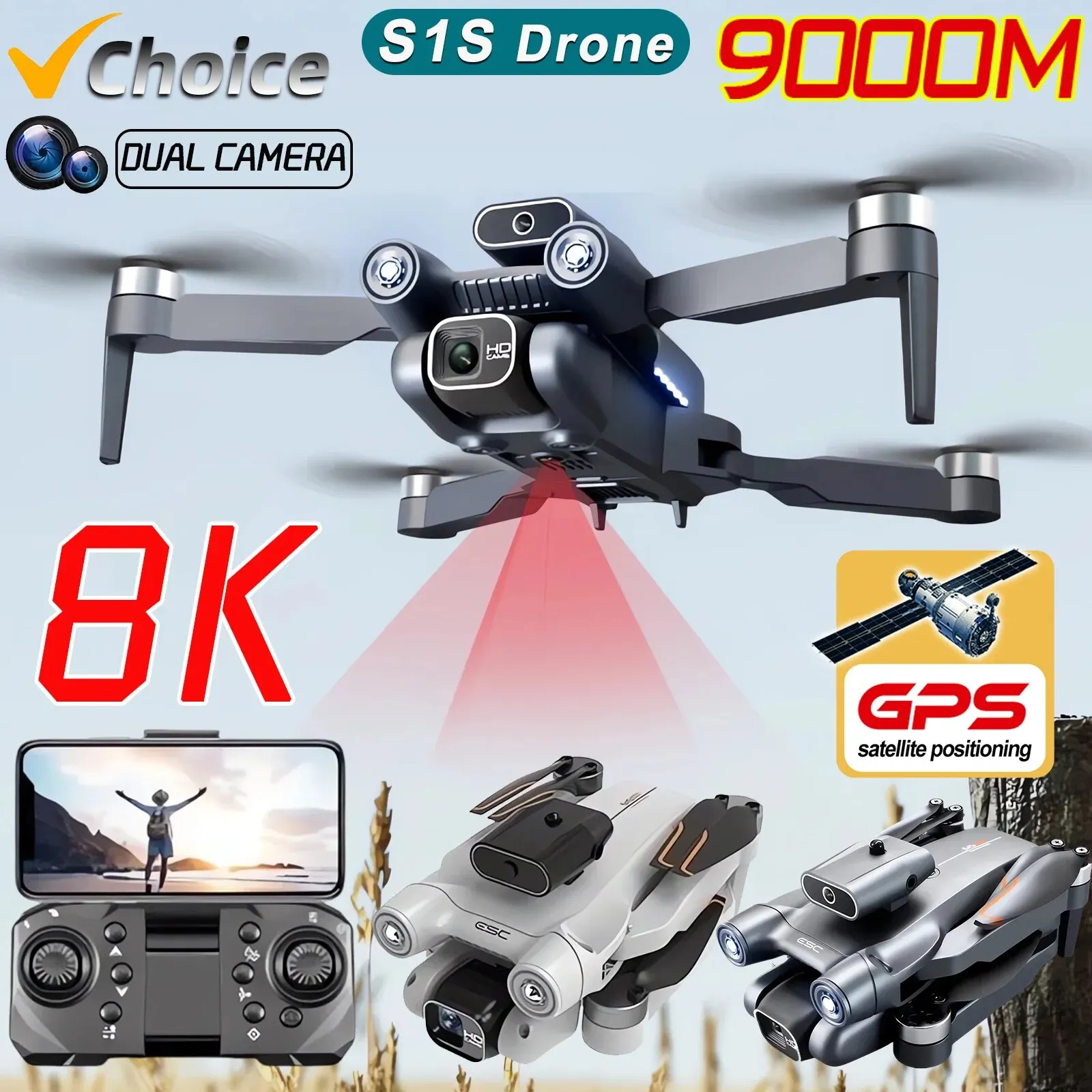 Drone Surveying - Neue s1s 5g gps drohnen kamera