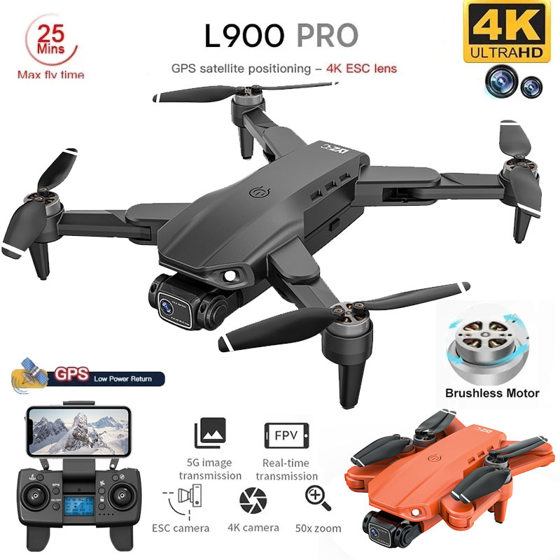 Drone Aerial Photography - L900 Pro GPS Drone 4K Professionelle