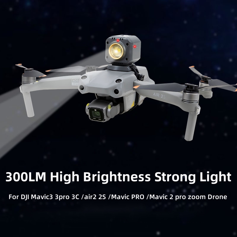 Dji Drone Air 3 - 300LM Hohe Helligkeit Starkes Licht Nacht