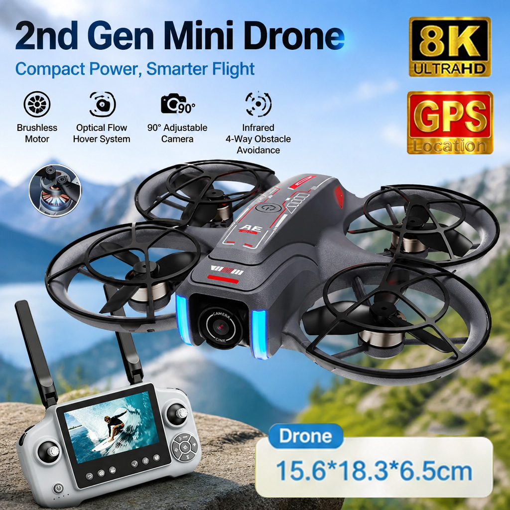 Drone Surveying - Neue 2. Generation AE21 GPS-Drohne mit