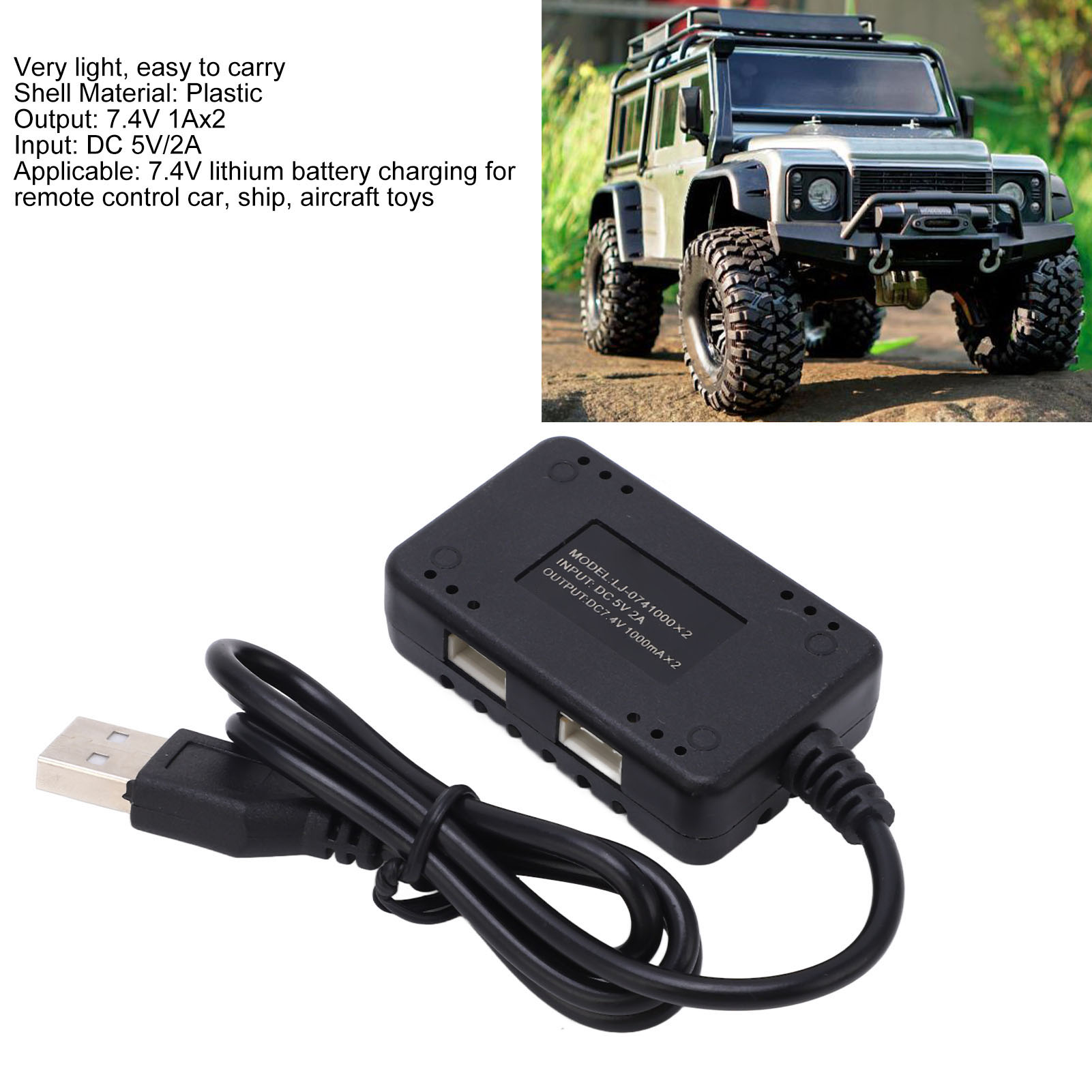 Holy Stone Drone Hs720 - Neue 2-in-1 7,4 V LiPo-Batterie Balance