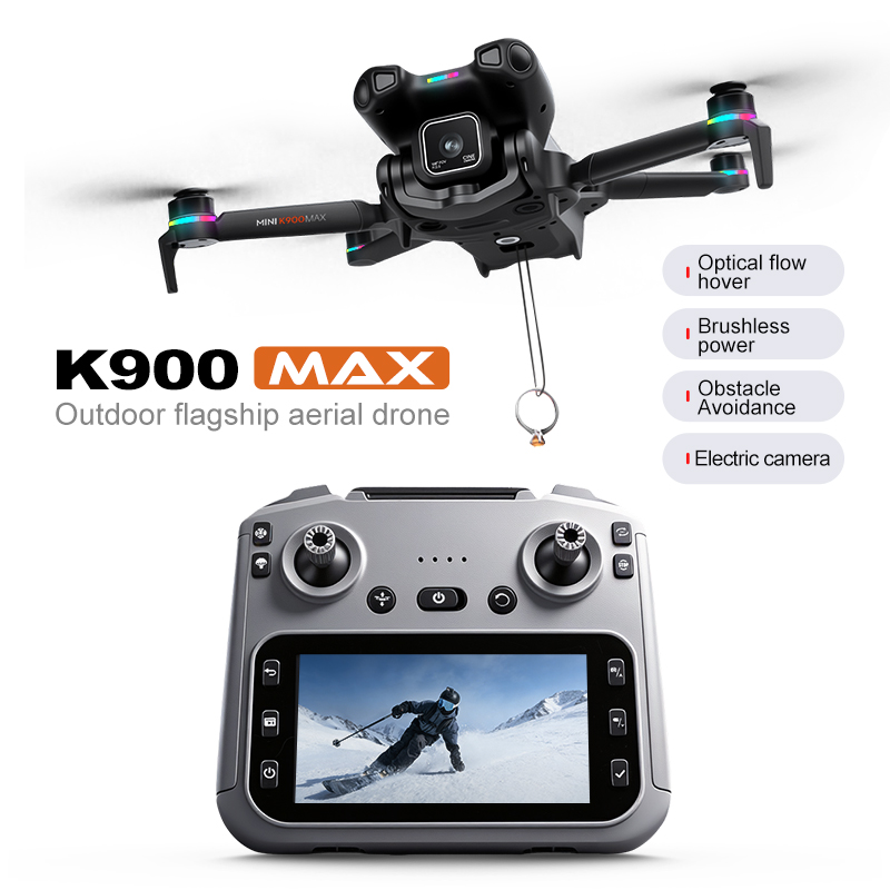 Drone Surveying - Neue K900 MAX GPS-Drohne mit Kamera,