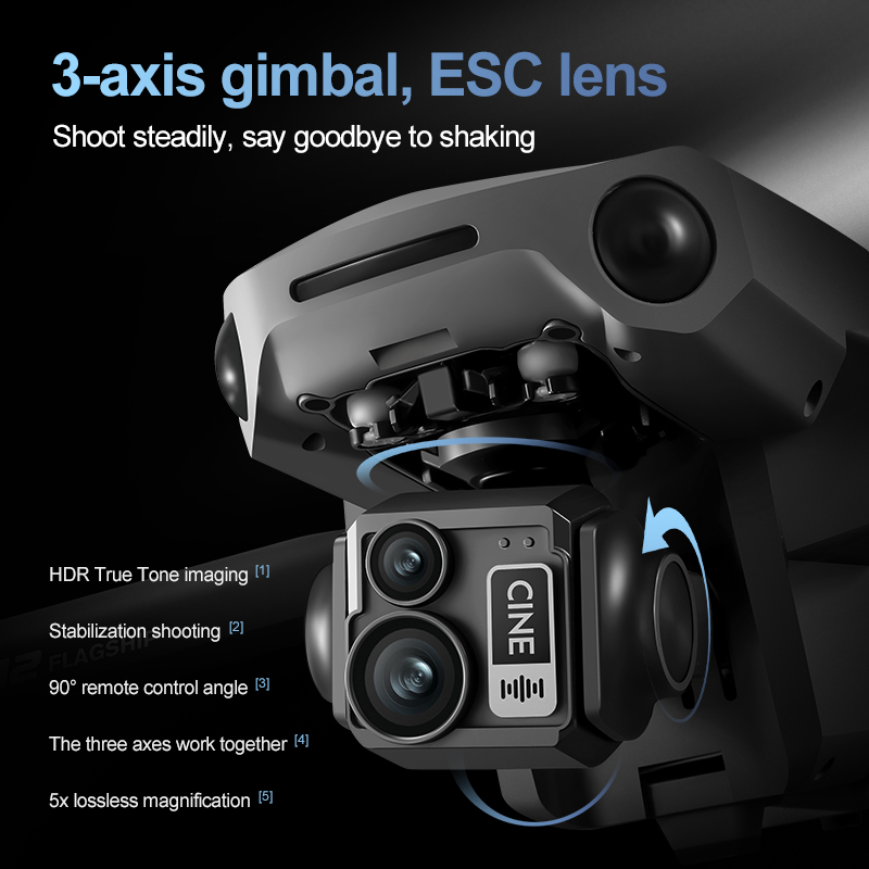 8K 3-Achsen-Gimbal Bürstenlose – Drone Lidar Bewertung und Preis