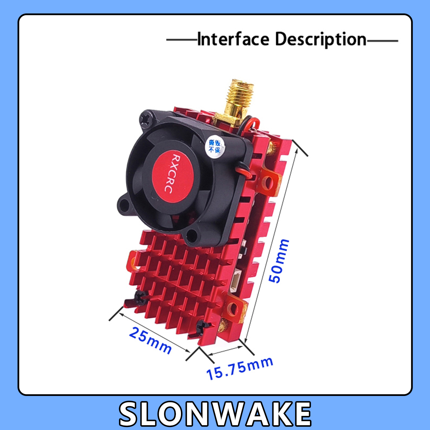 SLONWAKE 5,8G 2W VTX FPV 1800T – Drone Aerial Photography Bewertung und Preis