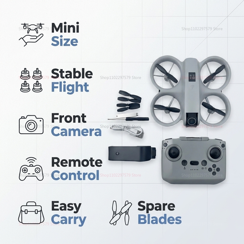 Mini-Drohne mit 8K HD-Kamera F – Drone Lidar Bewertung und Preis