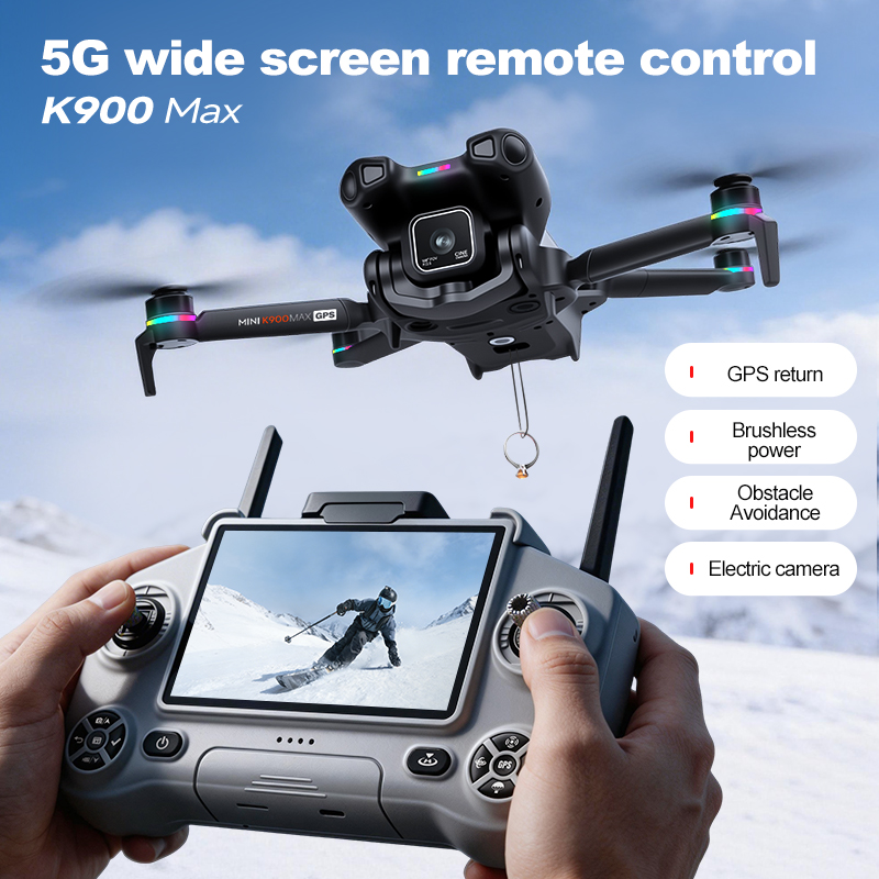 Neue K900 MAX GPS-Drohne mit 4 – Drone Surveying Bewertung und Preis