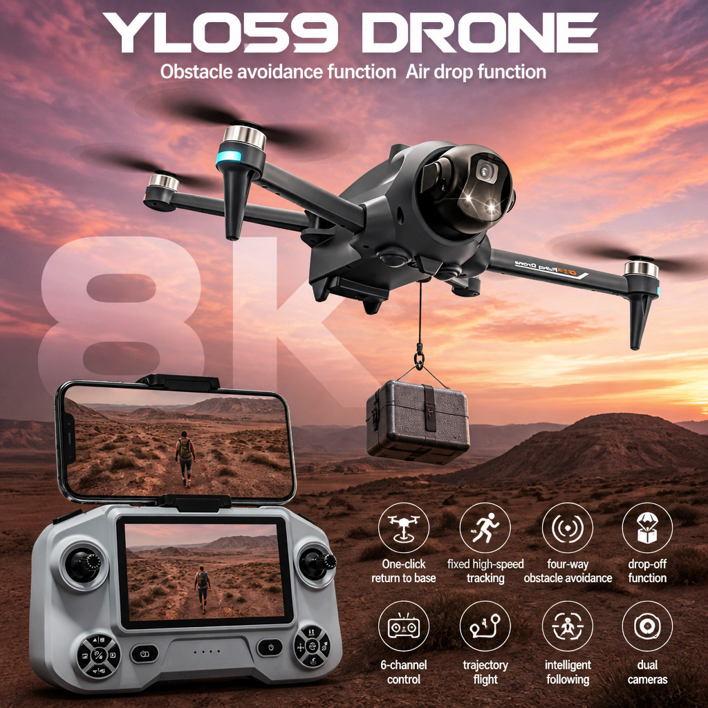 NEUE YL059 Drohne mit GPS, aut – Drone Surveying Bewertung und Preis